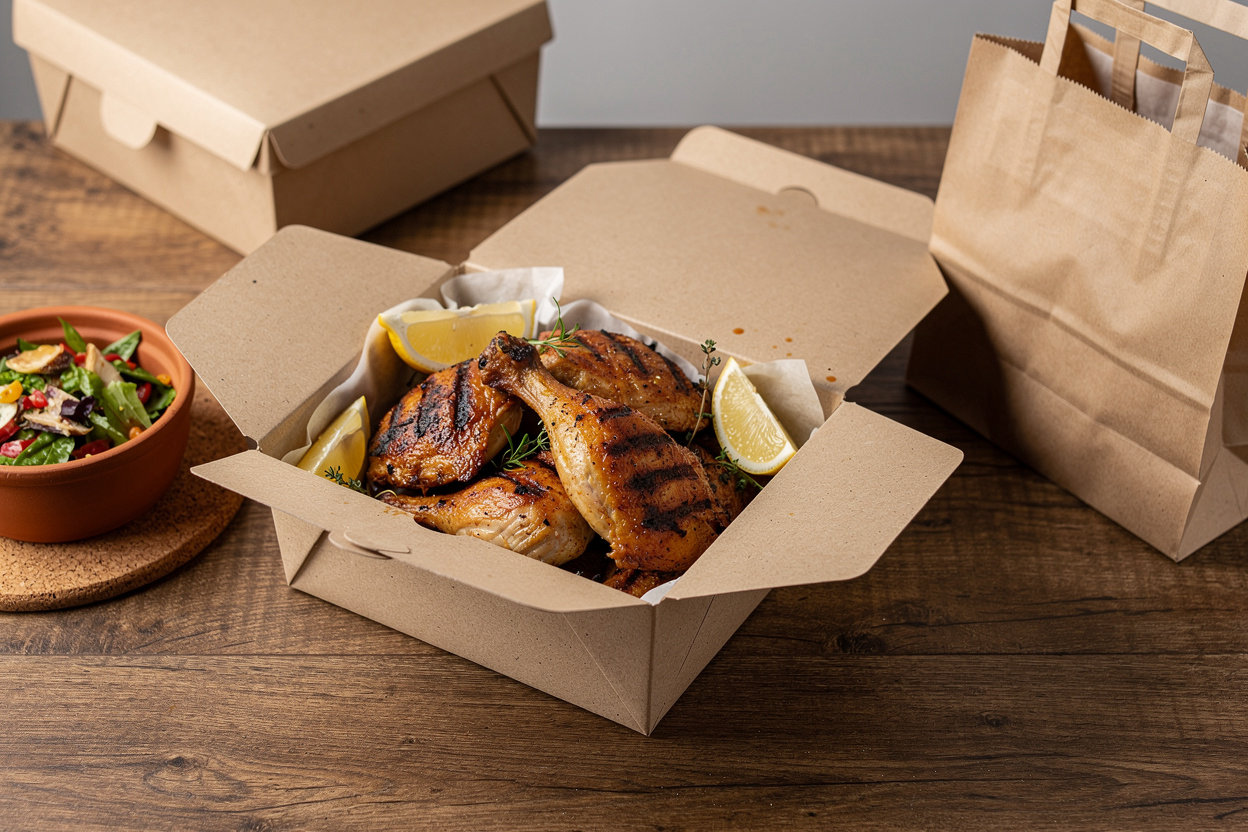 Franguinho de Albufeira grilled chicken takeaway fresh and ready to go